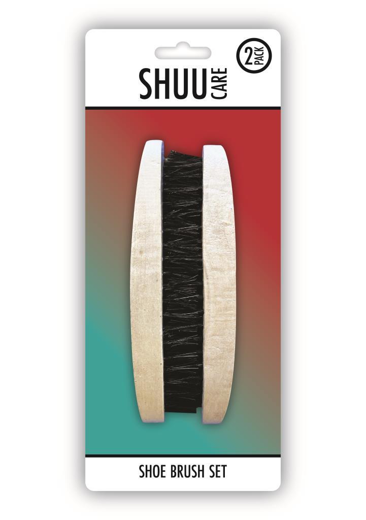 SHUU Shoe Brush Set - 2PK SHUU Shoe Brush Set - 2PK